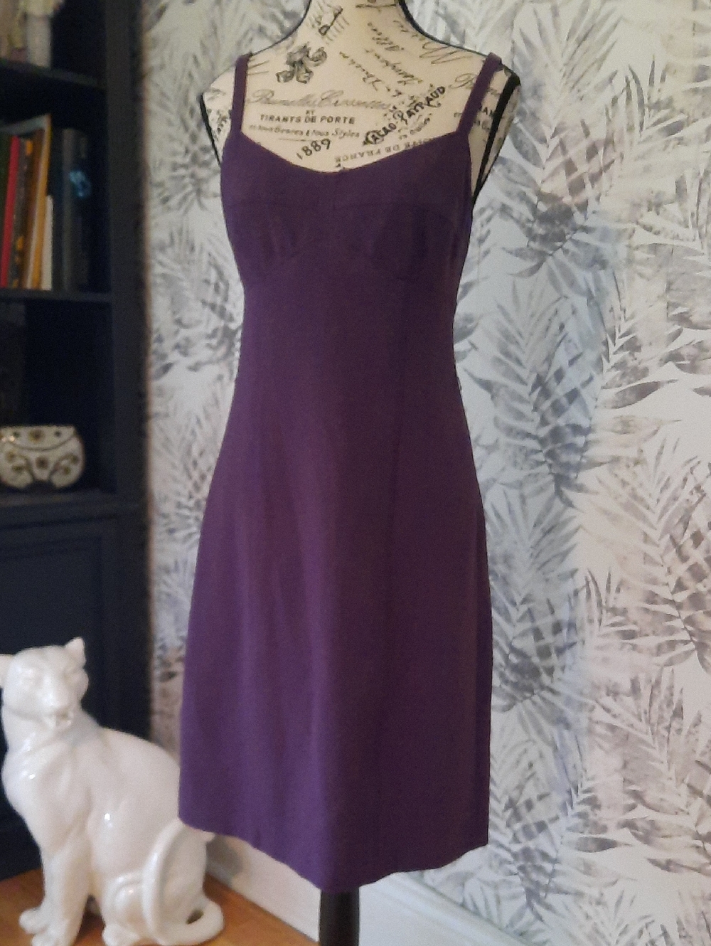 MICHAEL Michael Kors Plum Sleeveless Midi Dress